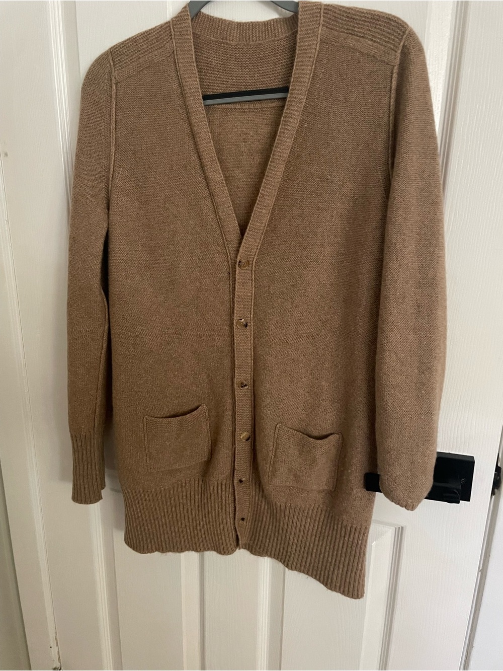 Loro Piana 100% cashmere 46 reversible FLAWED
